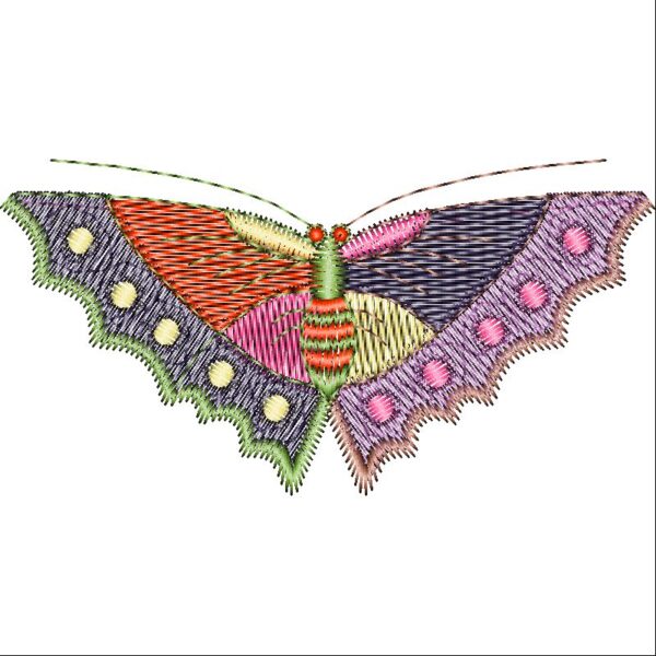 BUTTERFLY EMBROİDERY