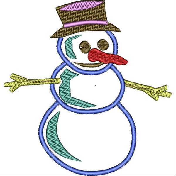 SNOWMEN EMBROİDERY