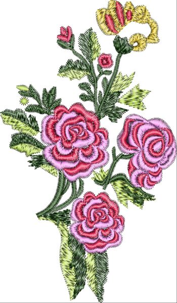 ROSE EMBROİDERY