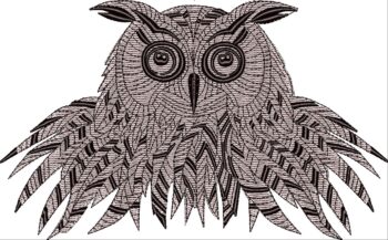 OWL EMBROİDERY