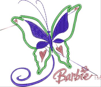 BUTTERFLY EMBROİDERY